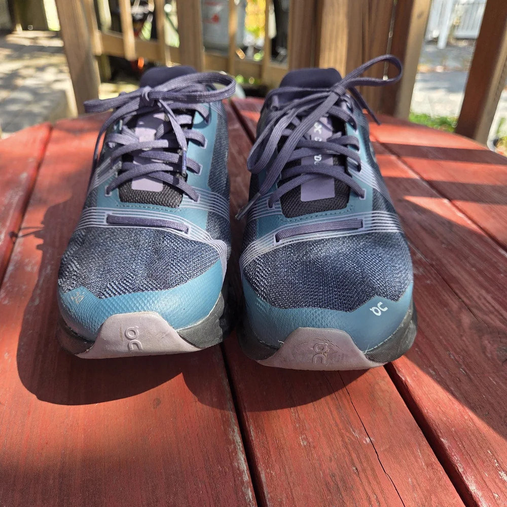 On Running Blue Athletic Shoes - Picture 4 of 8